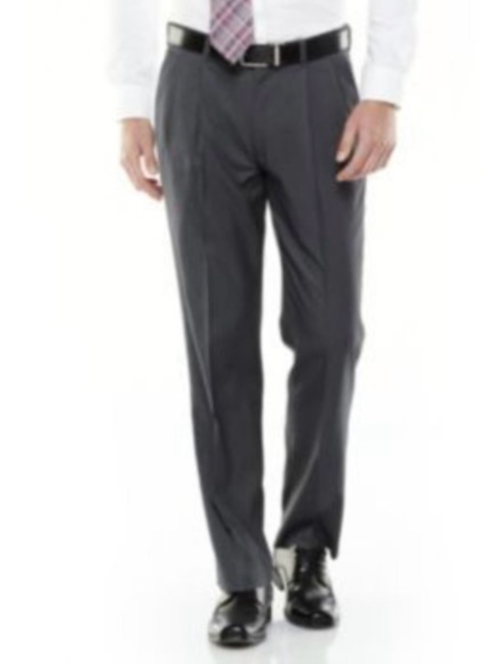 Axist Men's 36/32 Fog Heather Flat Front Dress Pants new with tags‎